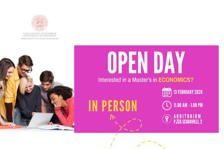 Join us on February 13th to learn more about the Masters offered by the Department of Economics