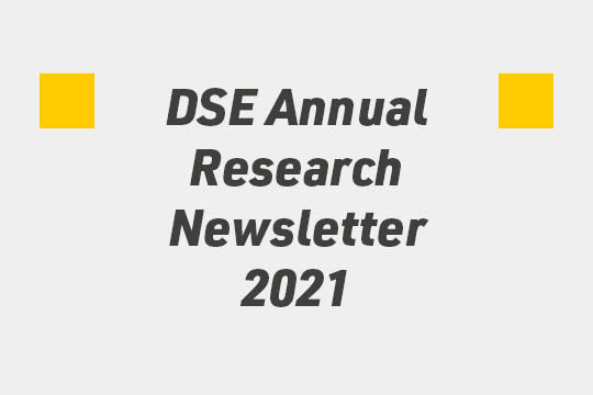 Department's Annual Research Newsletter 2021